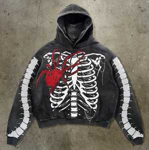 OEM personalizado 100% de alta calidad hombres peso pesado algodón polar Sudadera con capucha 80% Algodón 20% poliéster 300 a 360 GSM - Product Image 1