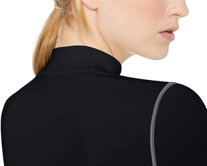 Nouveautés Hiver Automne Active Wear Manteau Minceur Corps Femmes À Manches Longues Compression Doux Culture À Séchage Rapide Rembourré Yoga T-shirt - Product Image 4