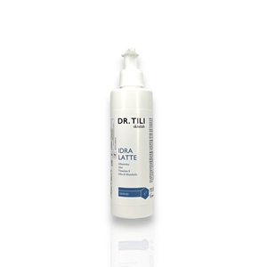 Dr. Tili Skinlab Idra Latte 200 ml, Loción Corporal Hidratante con Aloe y Vitamina E, Sin Perfume, Hecho en Italia, Para Mujeres, Todo Tipo de Piel, Probado en Níquel - Product Image 1