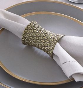 Anillo de Servilleta de Aluminio de Diseño Moderno y Decorativo, Detalle Atractivo para la Mesa para una Experiencia Gastronómica Mejorada - Product Image 6