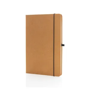 <b>A5</b> GRS Sustainable Gadgets Recycled Leather Notebook Eco-Friendly and Stylish - Product Image 2