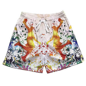 กางเกงขาสั้นสำหรับวิ่งกีฬาผ้าโพลีเอสเตอร์แห้งเร็วระบายอากาศได้ดีติดโลโก้ได้ตามต้องการแบบ100% - Product Image 4