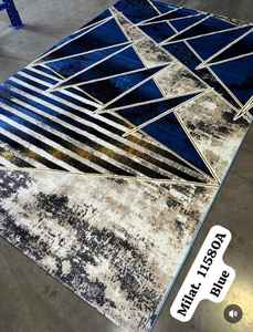 Alfombra Turca de Poliéster Afelpada Adiva, Tejida a Máquina con Diseño Jacquard, de Pelo Alto, Reversible, Acolchada, Lavable, Antideslizante, de Yute para el Hogar - Product Image 5