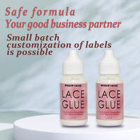 NOUVEAU Lace Glue 38ML Colle adhésive imperméable pour perruques pour cheveux bouclés Lace Wigs Crème Formule Séchage rapide Volume Boosting