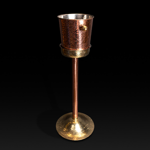 ถังแช่เบียร์สแตนเลสแบบสั่งทำพิเศษ ขนาด 3 ลิตร 5 ลิตร 7 ลิตร พร้อมขาตั้งและหูหิ้ว ถังน้ำแข็งโลหะสำหรับแช่ไวน์และแชมเปญ - Product Image 6