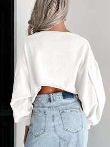 2025 Venta caliente mujeres hombro caído 2 piezas conjunto Joggers pantalones sudadera con pantalones de chándal sudaderas con capucha en blanco de gran tamaño de manga completa - Product Image 3