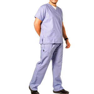 New Style Hospital <b>Scrubs</b> <b>Sets</b> Nurse Uniform Fit <b>Scrubs</b> Men Spandex Medical Nursing <b>Scrubs</b> <b>Set</b> Workwear - Product Image 1