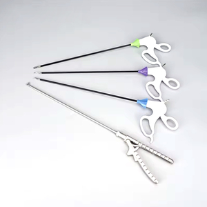Manufacturer <b>Laparoscopic</b> 3mm Atraumatic Grasper Grasping Forceps 20cm 24cm 28cm 33cm Forceps OEM service - Product Image 1