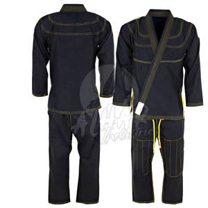Wholesale <b>Black</b> Brazilian Jiu Jitsu Uniform Lightweight BJJ Kimono with <b>Belt</b> Jiu Jitsu Uniform - Product Image 2