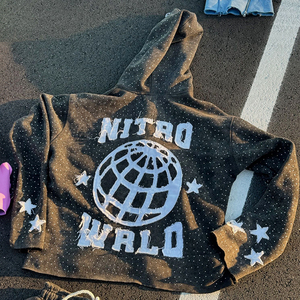 Conjunto de pantalones de chándal de tela de rizo francés personalizado unisex para niños, Conjunto de sudadera holgada desgastada con doble cintura, diseño ecológico de peso pesado - Product Image 3