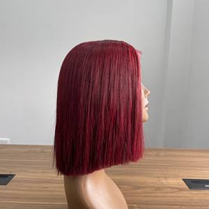 MEILLEURE VENTE!! Prix de gros Perruque de cheveux humains vierges naturels de toutes les couleurs extensions et perruques de cheveux humains de haute qualité - Product Image 5