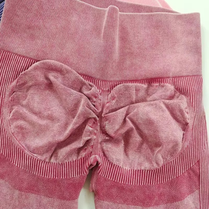 Nouveau pantalon de Yoga sans couture Tie Dye personnalisé taille haute entraînement Sexy Gym Leggings de sport pour les femmes séchage rapide - Product Image 3