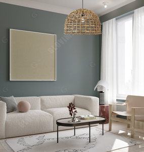 La mejor opción de diseño, jacinto de agua, marco de pantalla de madera, pantalla de araña, diseño personalizado sostenible, decoración de restaurante y Hotel - Product Image 3