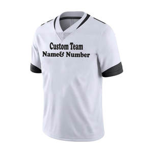 Uniforme de camisetas de fútbol americano, diseño personalizado de calidad, venta al por mayor, para práctica juvenil, sublimación - Product Image 5
