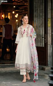 Begum Vol 4 Pure Viscose Silk Kurti <b>Indian</b> & <b>Pakistani</b> <b>Clothing</b> - Product Image 4