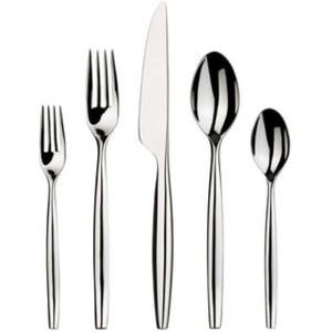Elegant Stainless Steel <b>Flatware</b> <b>Set</b> with Corrosion-resistant Materials and Contemporary Design for Upscale Kitchens - Product Image 1