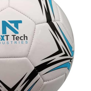 Balón de entrenamiento de fútbol de Next Tech Industries, material de PU para fines de entrenamiento con diseño personalizado y logotipo personalizado - Product Image 4