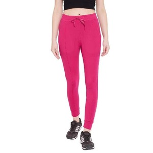 กางเกงวอร์มผู้หญิงผ้าฝ้ายสีพื้นสำหรับฤดูหนาว - Product Image 2