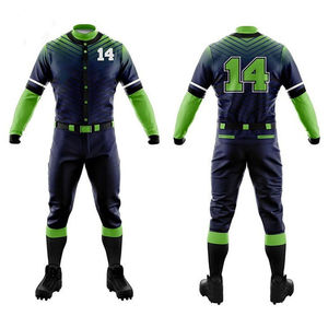 ชุดเบสบอลโพลีเอสเตอร์ดีไซน์ใหม่ปี 2026 สำหรับทีมผู้ใหญ่ พิมพ์ลายดิจิทัล คุณภาพมาตรฐาน ระบายอากาศได้ดี ซับเหงื่อ - Product Image 4