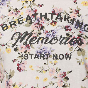 T-shirts pour femmes en coton biologique, tissu doux et écologique avec option d'impression personnalisée, T-shirts col rond imprimés sur mesure pour femmes - Product Image 6