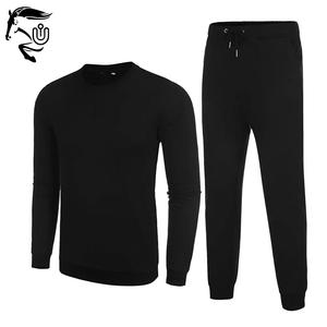 2024 nueva llegada al por mayor personalizado 100% algodón polar hombres chándal de talla grande deportes chándal ropa deportiva traje disponible a granel - Product Image 4