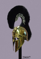 NOUVEAU CASQUE D'ARMURE ROMAINE AVEC CRÉNEAU