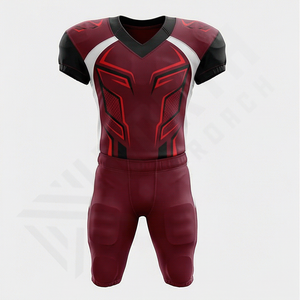 Uniforme de Fútbol Americano Juvenil, Conjunto de Uniforme de Fútbol Americano para Equipo, Ropa Deportiva Profesional - Product Image 1