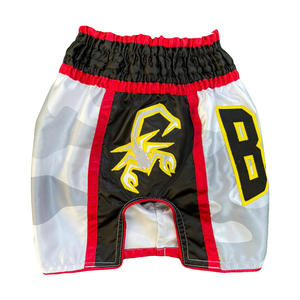 Venta caliente personalizado Muay Thai pantalones cortos de boxeo Unisex nuevo diseño OEM Kickboxing artes marciales desgaste con sublimación - Product Image 3