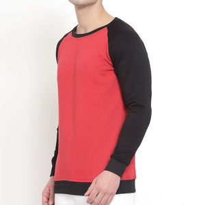 Nuevas sudaderas de calidad profesional para hombres y Sudadera de cuello redondo teñida lisa de algodón 100% ajustada de alta calidad - Product Image 2