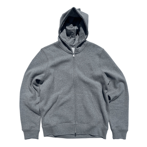 เสื้อฮู้ดกราฟิกสำหรับผู้ชายผ้าคอตตอน400 GSM ผ้าคอตตอนผ้าเกล็ดปลาน้ำหนักมากกำหนดได้เอง Y2K พื้นฐาน - Product Image 2