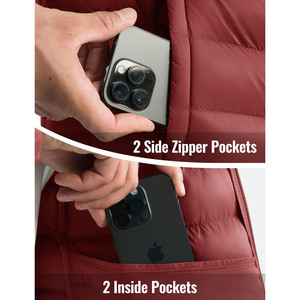 Chaquetas de Hombre Acolchadas Personalizadas de Alta Calidad 2025, Estilo Invernal, Diseño Combinado, Chaqueta Acolchada Informal con Capucha Larga para Hombre - Product Image 5