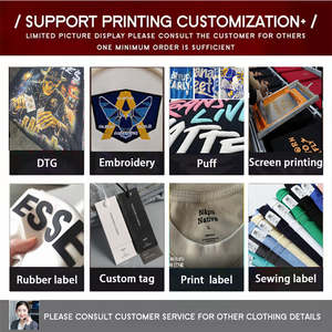 เสื้อมีฮู้ดเข้ารูปคอกลมผ้าคอตตอนแท้100% 330กรัมพร้อมผ้าไหมเสื้อสวมหัวขนาดพอดีตัวและโลโก้ตามสั่ง - Product Image 2