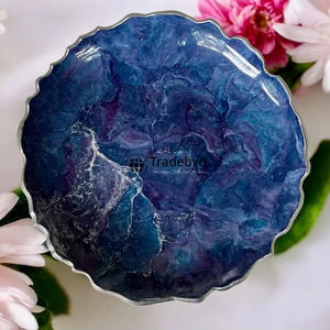 Bandeja de Resina de Diseño, Elegante Plato para Servir en Fiestas, Mesas de Comedor y Decoración de Hogar de Lujo Tradebyd - Product Image 1