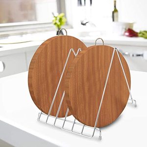 Estante de metal para soporte de tabla de cortar, soporte de tabla de cortar de metal más vendido de diseño moderno - Product Image 4