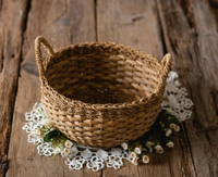 Berceau de berceau de concepteur polyvalent en bois naturel écologique pour le remplissage de lit et de chambre à coucher de photographie nouveau-né