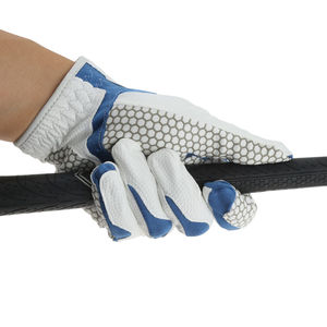 Guantes de golf multiusos Transpirable Ajuste suave con agarre antideslizante Diseño resistente al sudor Control de Palma flexible-Hecho de cuero - Product Image 2