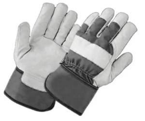 Gants de sécurité réfléchissants de haute qualité pour monteurs canadiens, en cuir de buffle pleine fleur, pour travaux d'hiver à usage industriel - Product Image 5
