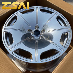 ล้อแม็กซ์อะลูมิเนียมอัลลอย 6061-T6 ขอบโครเมียมเว้าลึก ขนาด 18 19 20 21 22 23 24 นิ้ว สำหรับรถยนต์ออดี้ ปรับแต่งได้ตามโรงงาน - Product Image 2