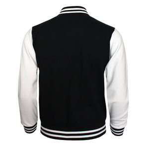 High Quality Custom Print Embroidered <b>Men's</b> Varsity <b>Jackets</b> Comfortable OEM <b>Baseball</b> Letterman <b>Jackets</b> Made From Leather Fabric - Product Image 5