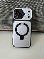 Nouvelle coque de téléphone 2-en-1 pour iPhone 18 Pro Max/18 Pro/18/17 Pro Max/16 Plus/15/14 avec support magnétique et protection anti-rayures pour objectif