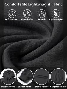 Sweat à capuche en éponge française 330 GSM avec logo personnalisé pour hommes sweat-shirt à capuche léger et urbain à coupe ample avec épaules tombantes 100% coton - Product Image 6