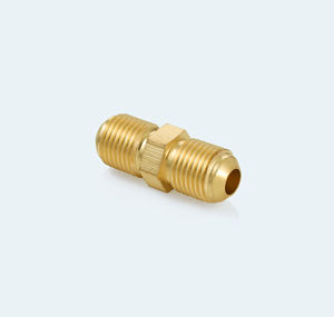 Tuerca Abocinada BrassBlizz 5/16 X 5/16, Rosca 1/2 - 20, 45 °   Conexión de Latón SAE 1200 PSI para Refrigeración HVAC - Product Image 4