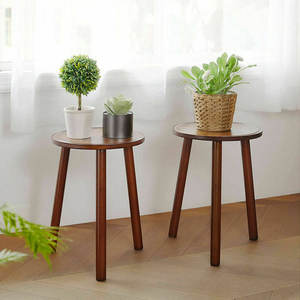 Ensemble de supports pour plantes en bambou pour la décoration intérieure - Product Image 2
