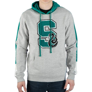 Venta caliente personalizado Vintage 3D Chenille bordado de gran tamaño de talla grande Sudadera con capucha cuello sudaderas para hombre-Servicio OEM - Product Image 1