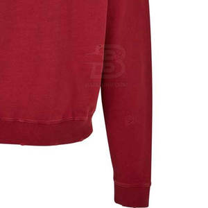 Hoodies Distressed à Capuche en Coton/Polyester à Motif Uni, Service OEM, Meilleures Ventes, Prix de Gros Hiver - Product Image 3