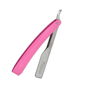 Navaja de Afeitar Recta Personalizada para Barbería, Navaja Plegable de Acero Inoxidable con Cuchilla Reemplazable - Product Image 4