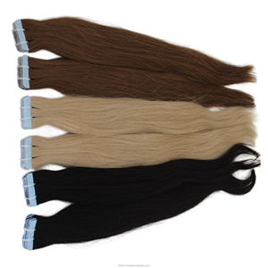 Extensiones de cabello humano de lujo con cinta adhesiva de 28 pulgadas, ultra largas, hebras suaves, movimiento natural, cintas invisibles, uso cómodo. - Product Image 3