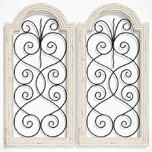 ของตกแต่งผนังบ้านทำจากไม้และโลหะทำมือ,ของตกแต่งสำหรับตกแต่งบ้านออฟฟิศห้องนั่งเล่นห้องนอนในร่มและกลางแจ้ง - Product Image 1