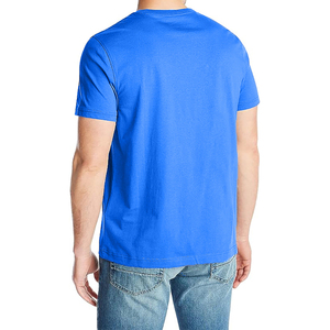 Crew Fitness Men's Plain T-<b>Shirt</b> <b>100</b>% Cotton Sublimation Blanks for Custom Logo Printing - Product Image 2