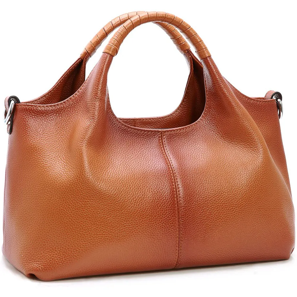 프리미엄 품질 최신 디자인 여성 2023 맞춤형 정품 가죽 쇼핑백 핸드백 매일 사용